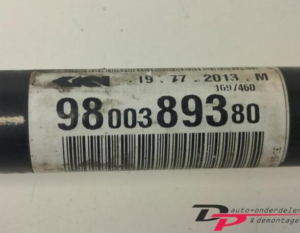 Drive Shaft PEUGEOT 208 I (CA, CC)