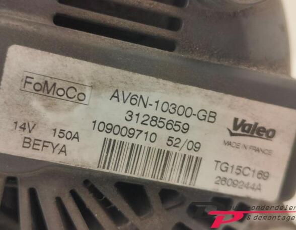 Alternator FORD FIESTA VI (CB1, CCN)