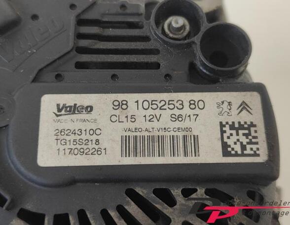 Dynamo (Alternator) PEUGEOT PARTNER Box Body/MPV