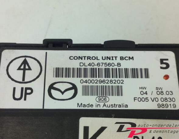 Control unit MAZDA 2 (DE, DH)