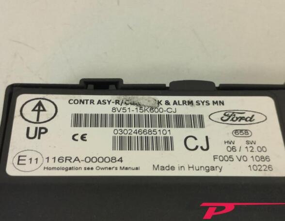 Control unit FORD FIESTA VI (CB1, CCN)