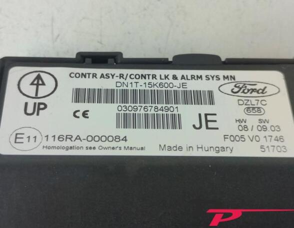 Control unit FORD FIESTA VI (CB1, CCN)