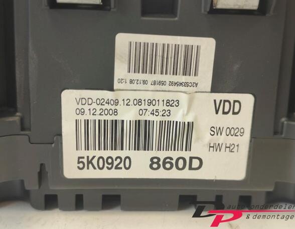 Control unit VW GOLF V (1K1), VW GOLF VI (5K1)