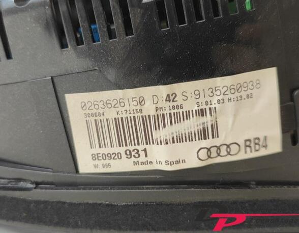 
Steuergerät Audi A4 8E, B6 8E0909518AL P21486249
