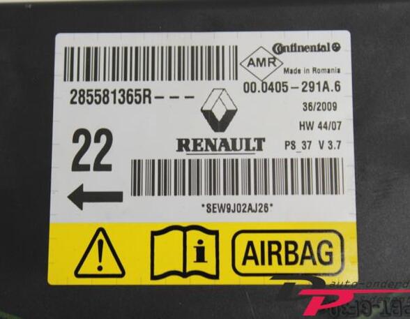 Airbag Control Unit RENAULT Megane III Schrägheck (B3, BZ0/1)