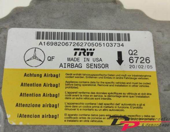 Regeleenheid airbag MERCEDES-BENZ A-Klasse (W169)