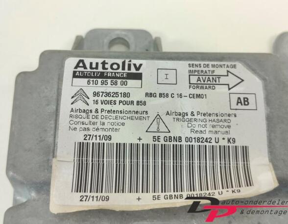 Control unit for Airbag CITROËN C4 GRAND PICASSO I (UA_), CITROËN C4 PICASSO I MPV (UD_)