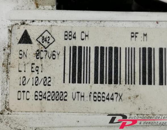 Heating & Ventilation Control Assembly RENAULT Megane II (BM0/1, CM0/1)