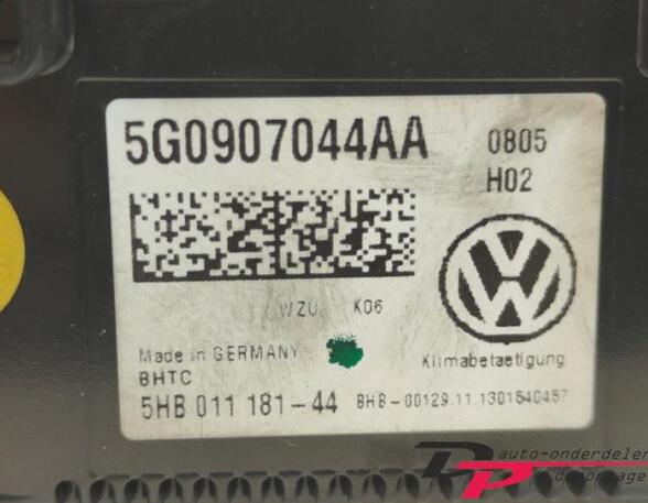 Heating & Ventilation Control Assembly VW GOLF VII (5G1, BQ1, BE1, BE2), VW GOLF VII Variant (BA5, BV5), VW GOLF VIII Variant (CG5)