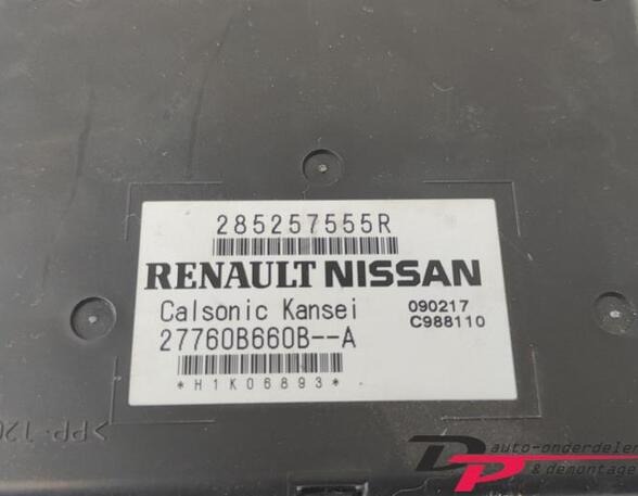 Control unit for heating and ventilation RENAULT CLIO IV Grandtour (KH_)