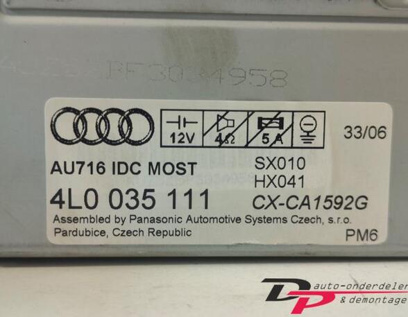 CD-changer AUDI Q7 (4LB), AUDI Q7 Van (4LB), AUDI Q7 (4MB, 4MG)