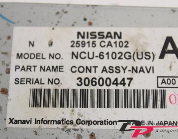 Navigation System NISSAN Murano I (Z50)