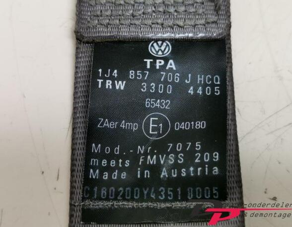 Safety Belts VW Bora (1J2)