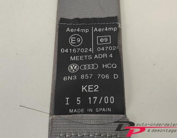 Safety Belts VW POLO (6N2)