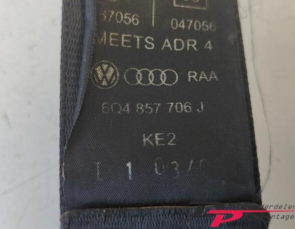 Safety Belts VW POLO (9N_), VW POLO Saloon (9A4, 9A2, 9N2, 9A6)