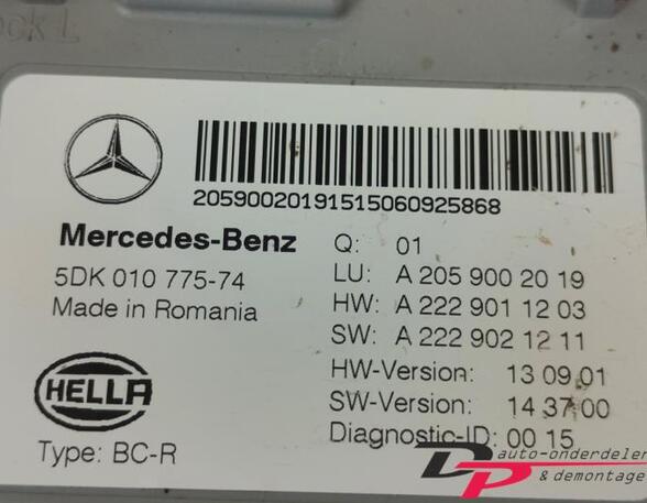 Regeleenheid deuraantrekhulp MERCEDES-BENZ C-CLASS T-Model (S205), MERCEDES-BENZ C-CLASS (W205)