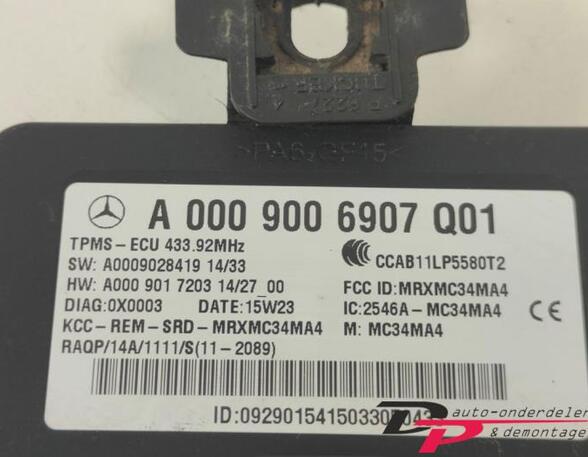 Control unit for tyre pressure control system MERCEDES-BENZ C-Klasse T-Model (S205), MERCEDES-BENZ C-Klasse (W205)