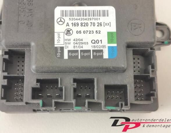 Centrale vergrendeling MERCEDES-BENZ A-Klasse (W169)