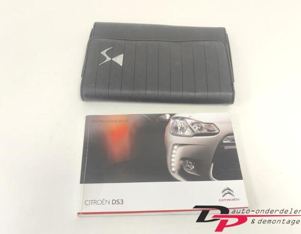 Operation manual CITROËN C3 II (SC_), CITROËN DS3