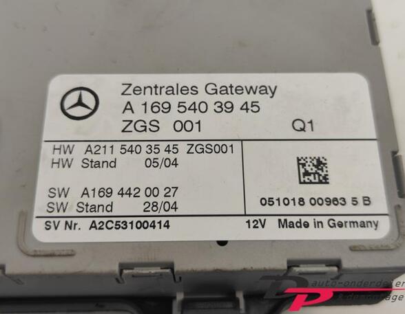 Control unit gateway MERCEDES-BENZ B-Klasse (W245)
