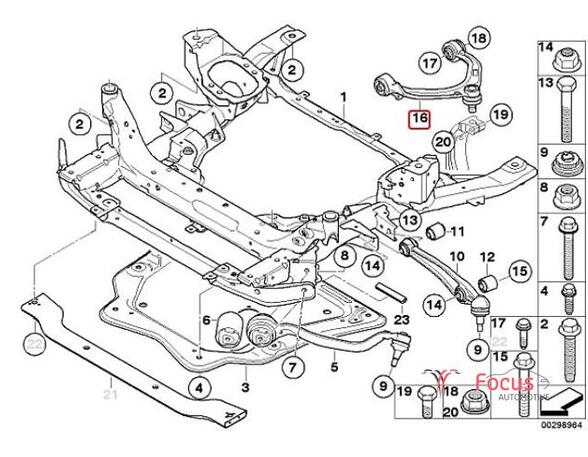 Track Control Arm BMW X5 (E70), BMW X6 (E71, E72)