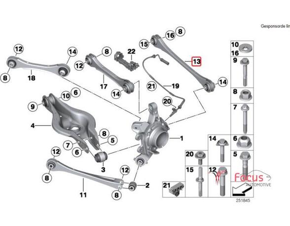 Track Control Arm BMW 1 (F20)