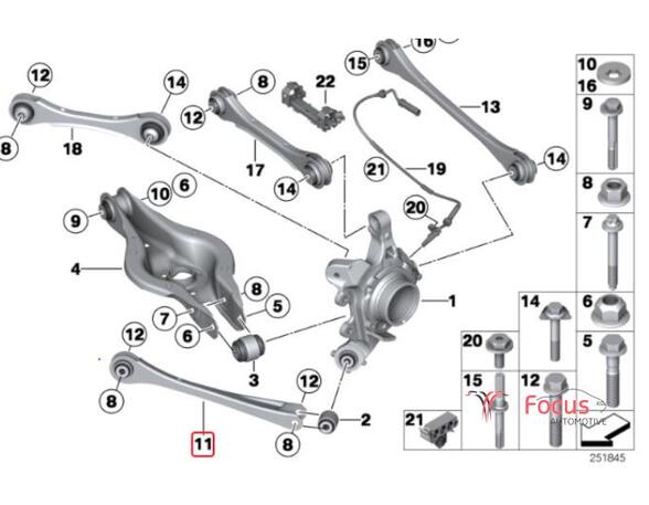 Querlenker BMW 1er F20 6792527 P10722483