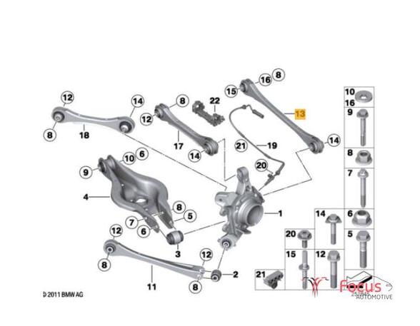 Track Control Arm BMW 1 (F21)