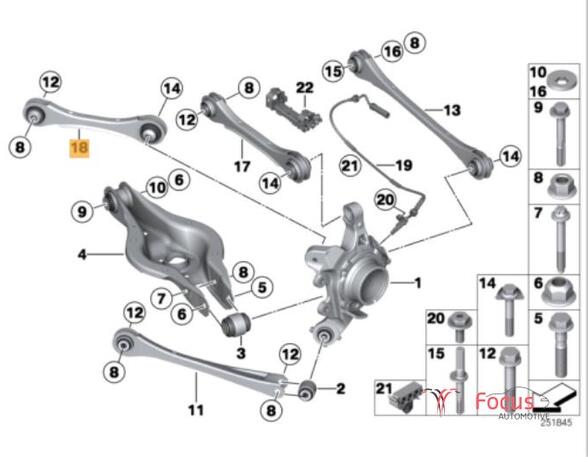 Track Control Arm BMW 1 (F20)