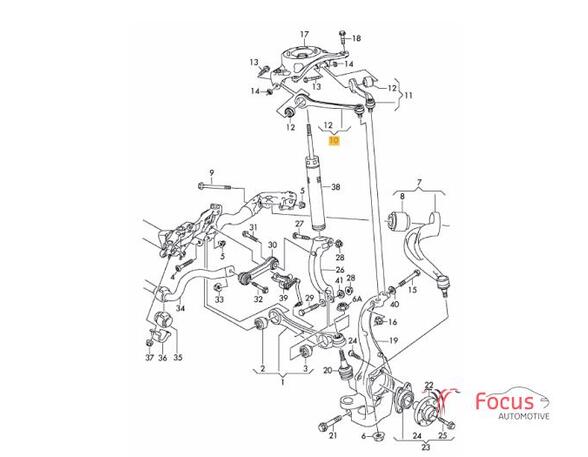 Querlenker links vorne Audi A4 8K, B8 8K0407505A P11181191