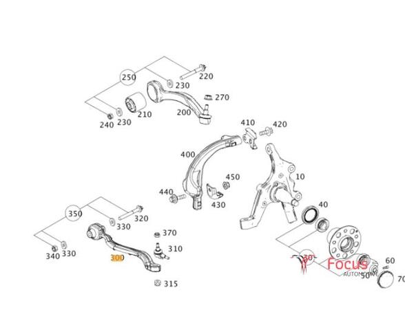 Track Control Arm MERCEDES-BENZ E-CLASS (W212), MERCEDES-BENZ E-CLASS T-Model (S212), MERCEDES-BENZ S-CLASS (W221)