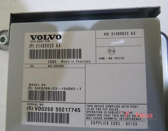 Audio Amplifier VOLVO V40 Hatchback (525, 526), VOLVO V40 Cross Country (526)