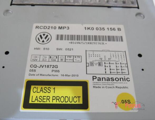 CD-Radio VW Golf VI 5K 1K0035156 P18895770