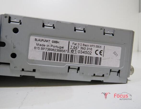 CD-Radio FIAT 500 (312), FIAT 500 C (312), FIAT 500/595/695 (312), FIAT 500C/595C/695C (312)