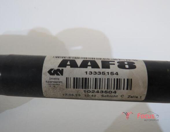 Drive Shaft OPEL Astra J GTC (--)