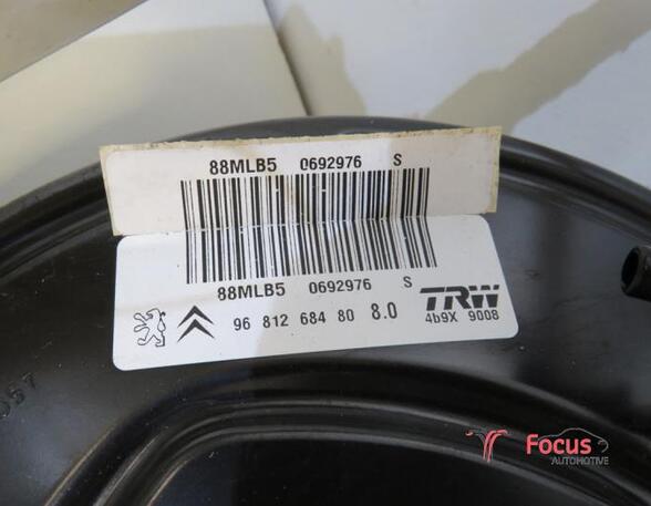 Brake Booster CITROËN BERLINGO MULTISPACE (B9), CITROËN BERLINGO Box Body/MPV (B9)