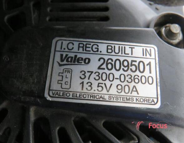 Alternator KIA Picanto (TA)