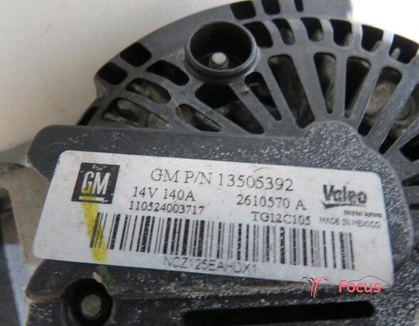 Dynamo (Alternator) OPEL ASTRA J Sports Tourer (P10), OPEL ASTRA J (P10), OPEL CORSA D (S07)