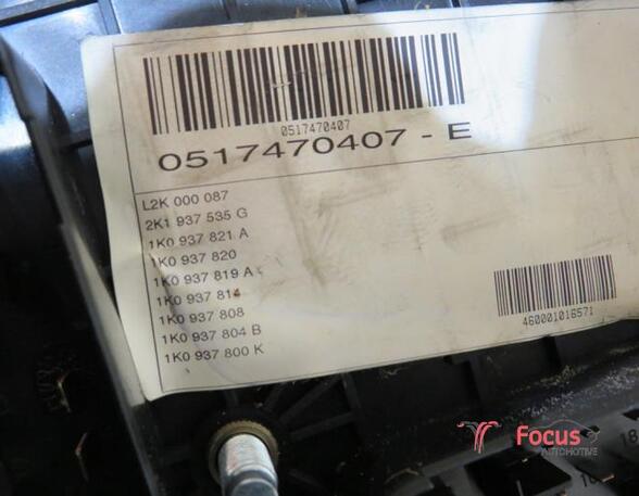 Fuse Box VW CADDY III Box Body/MPV (2KA, 2KH, 2CA, 2CH)