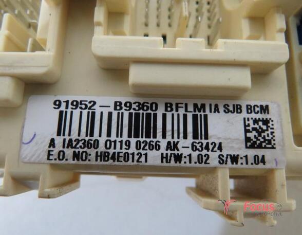 Fuse Box HYUNDAI i10 II (BA, IA)