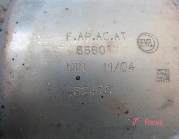 Diesel Particulate Filter (DPF) CITROËN C8 (EA, EB)