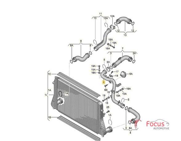 Kabelboom VW CADDY III Box Body/MPV (2KA, 2KH, 2CA, 2CH)