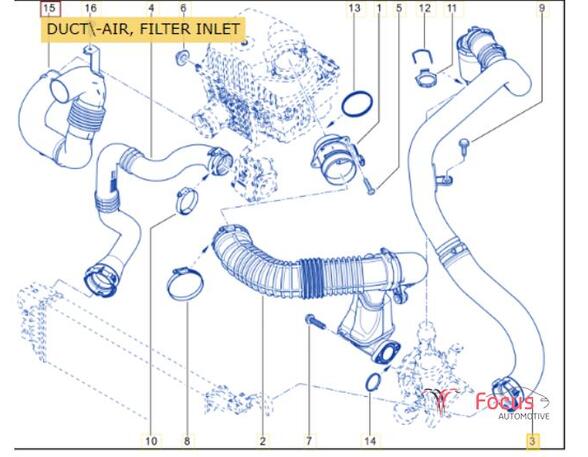 Leitung Renault Master III Kasten FV 8200730576B P20379548