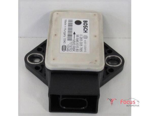 Longitudinal Acceleration Sensor (ESP Sensor) PEUGEOT 3008 Großraumlimousine (0U_)