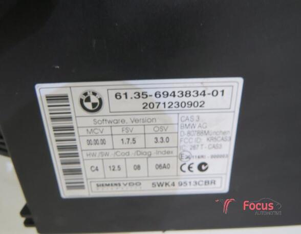 Control unit BMW 1er (E87), BMW 1er (E81)