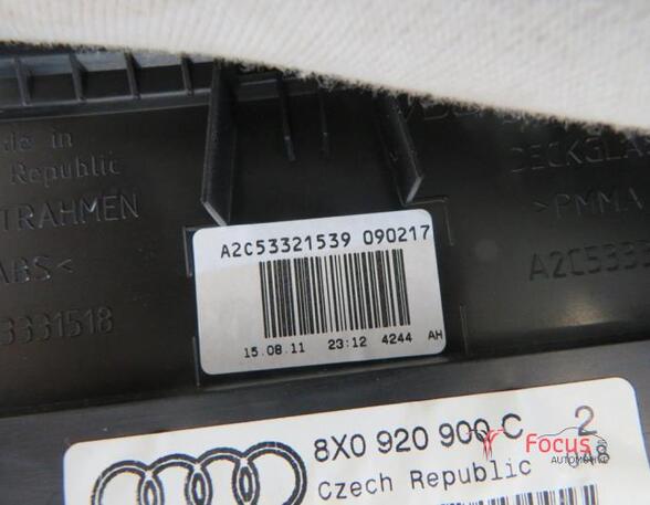 Control unit AUDI A1 (8X1, 8XK), AUDI A1 Sportback (8XA, 8XF)