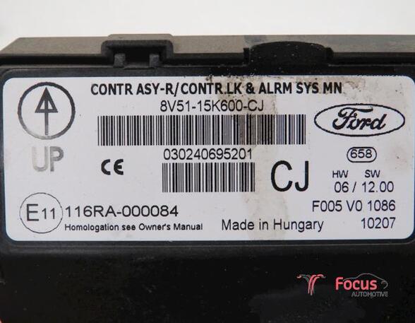 P11700475 Steuergerät Bordnetz (BCM/BDC) FORD Fiesta VI (CB1, CCN) 8V5115K600CJ