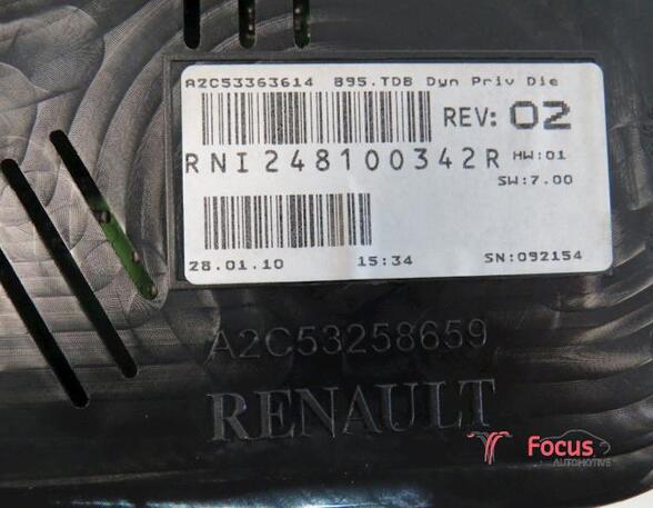 Control unit RENAULT Megane III Grandtour (KZ0/1)