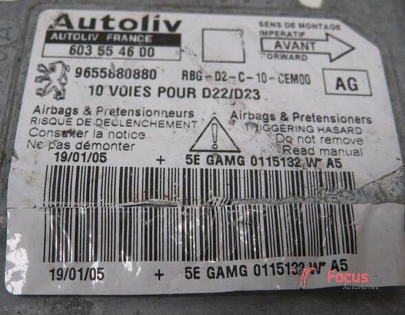 Control unit for Airbag PEUGEOT 407 SW (6E)