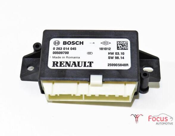 Regeleenheid park distance control RENAULT Clio IV Grandtour (KH)